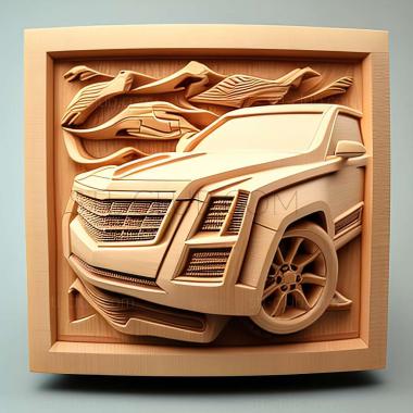3D model Cadillac SRX (STL)